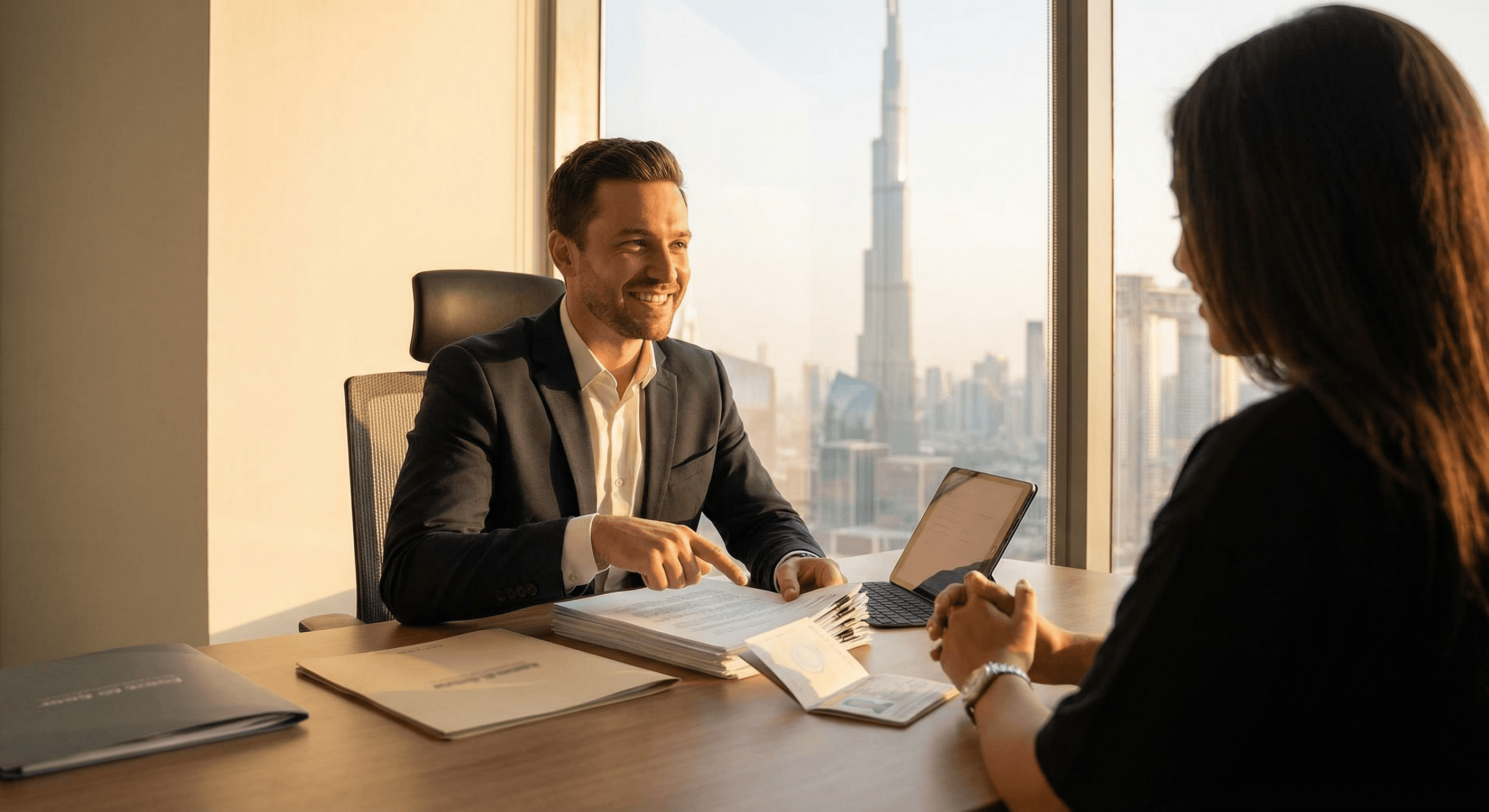 اقامت مدیرعامل در دبی