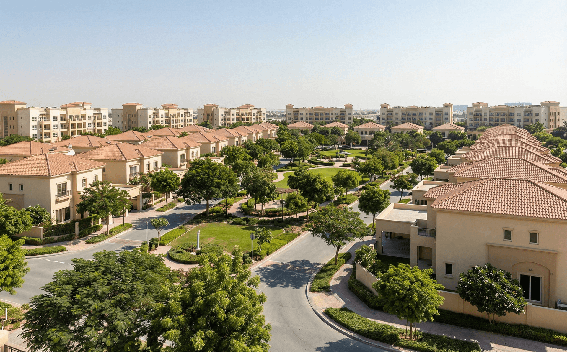 نمای جمیرا ویلج تراینگل دبی