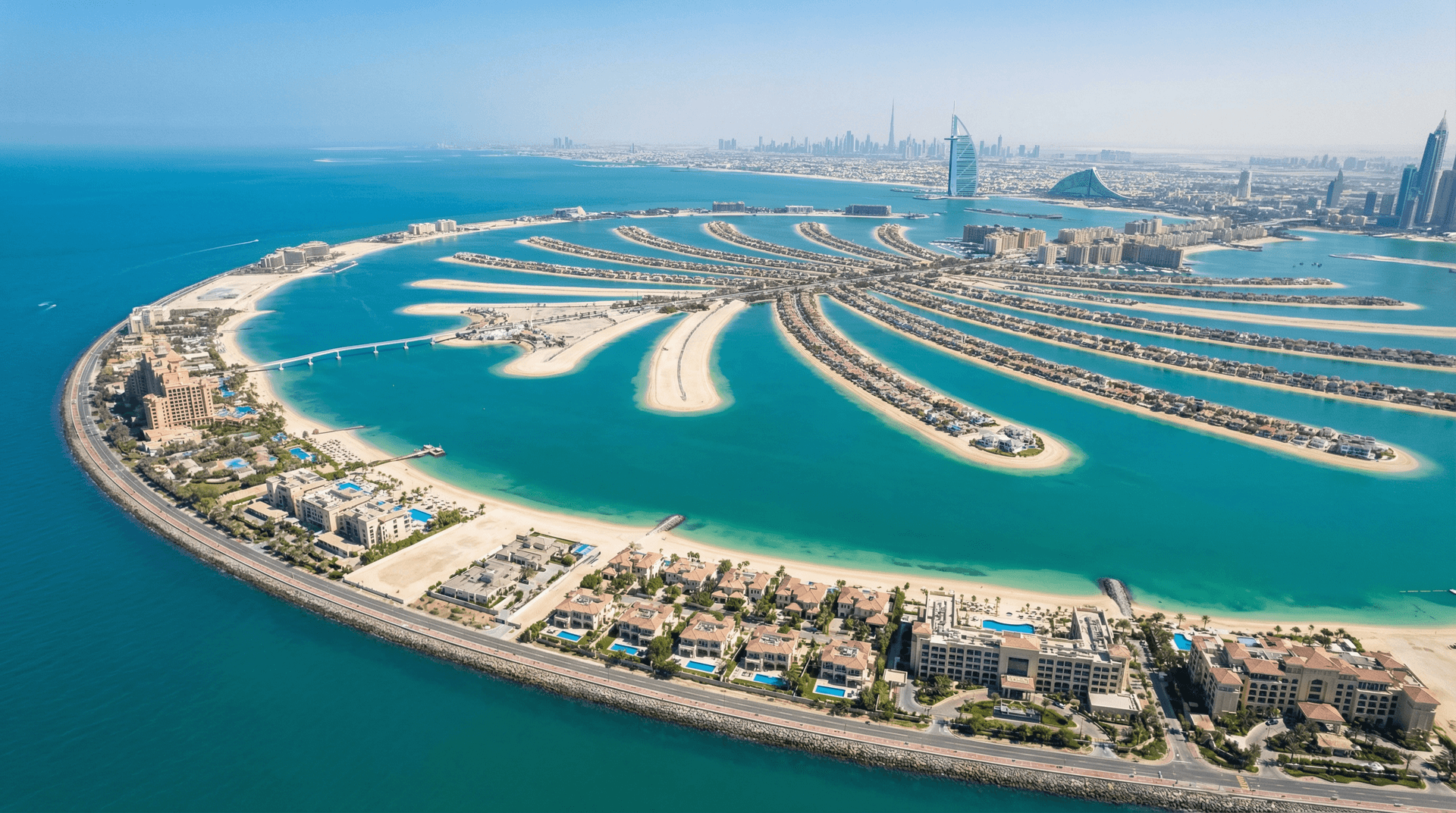 ویلای پالم جمیرا با استخر اختصاصی