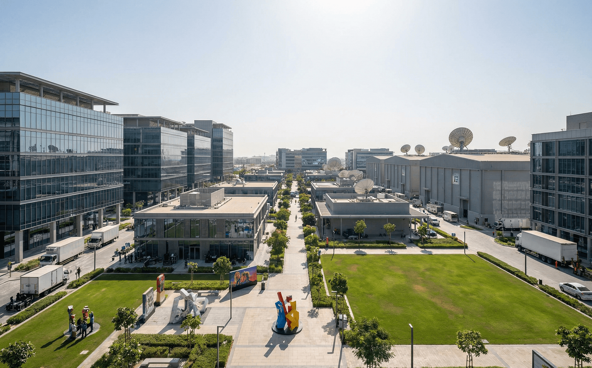 نمای پروداکشن سیتی دبی