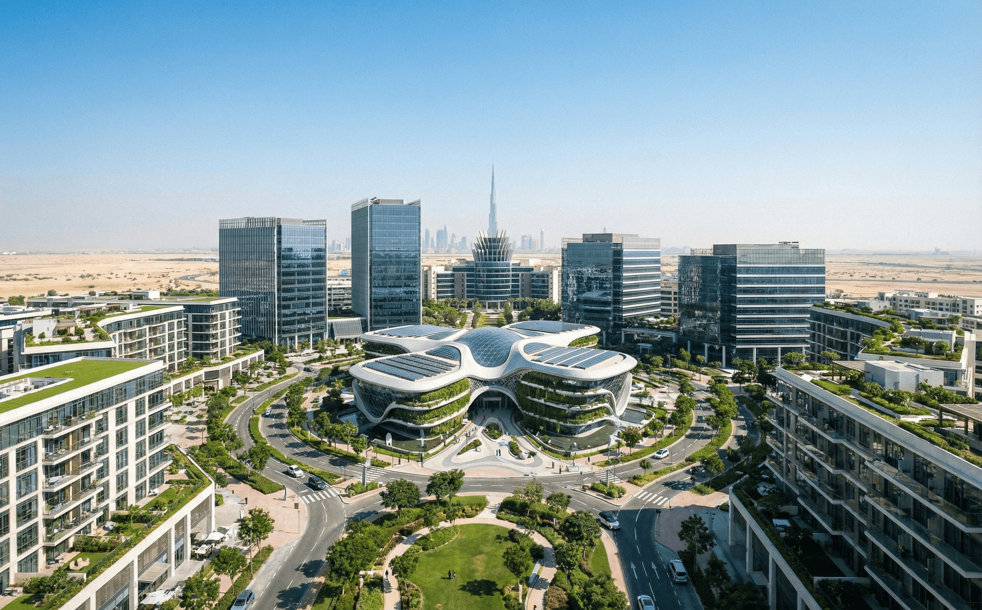 نمای سیلیکون اوسیس دبی