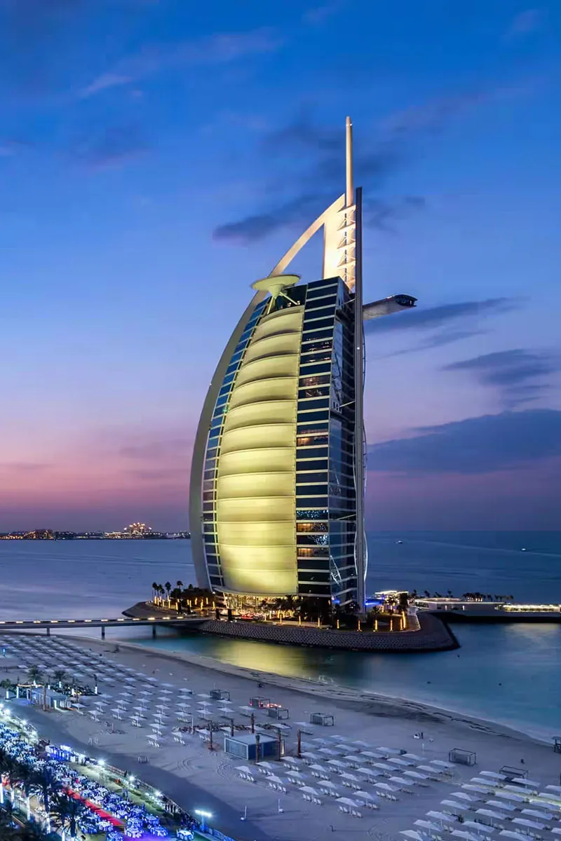 نمای شهر دبی
